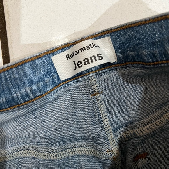 Reformation womens Ultra High rise and Skinny size 24 - Picture 3 of 5